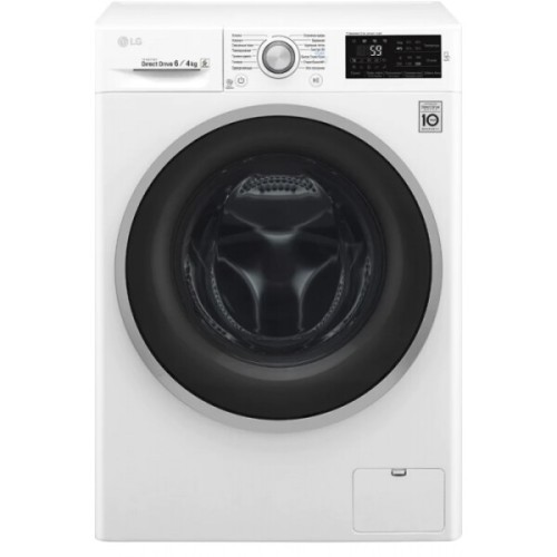 Стиральная машина с сушкой LG F4J6TM7W 8кг 1400 об/мин Сушка 5кг