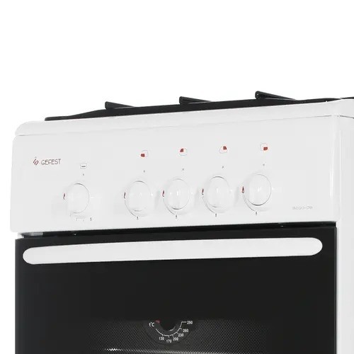 Газовая плита Gefest 3200-08 К33 Белая 50см 4 конфорки 42л ГК Стальные Решетки