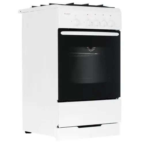 Газовая плита Gefest 3200-08 К33 Белая 50см 4 конфорки 42л ГК Стальные Решетки