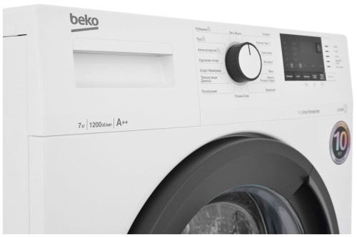 Стиральная машина Beko WSRE7612XAWI Инвертор Пар 7кг 1200 об/мин