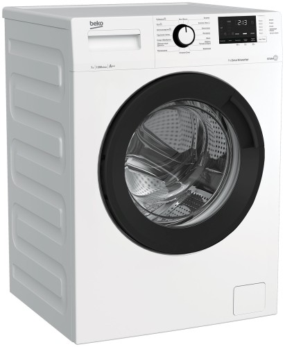 Стиральная машина Beko WSRE7612XAWI Инвертор Пар 7кг 1200 об/мин