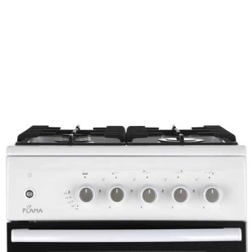Газовая плита Flama NFG 24239 W Белая 50-55 см
